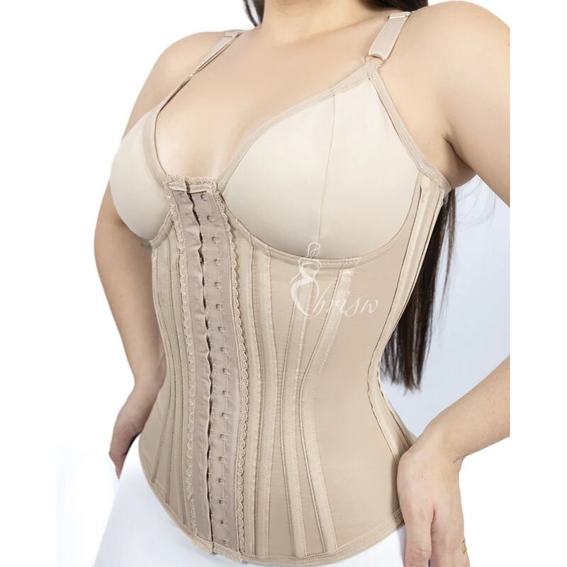 18 Steel Fin Waist Corset - Manufacturer - High Waist Adjustable Compression Belly Stomach Panty
