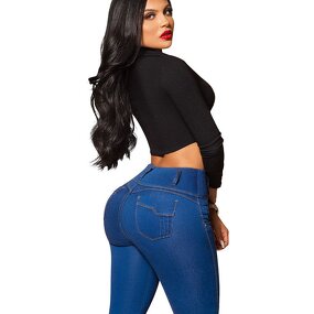 Jeans Colombianos - Manufacturer - High Waist Butt Push up Ankle-length Tummy Control Skinny