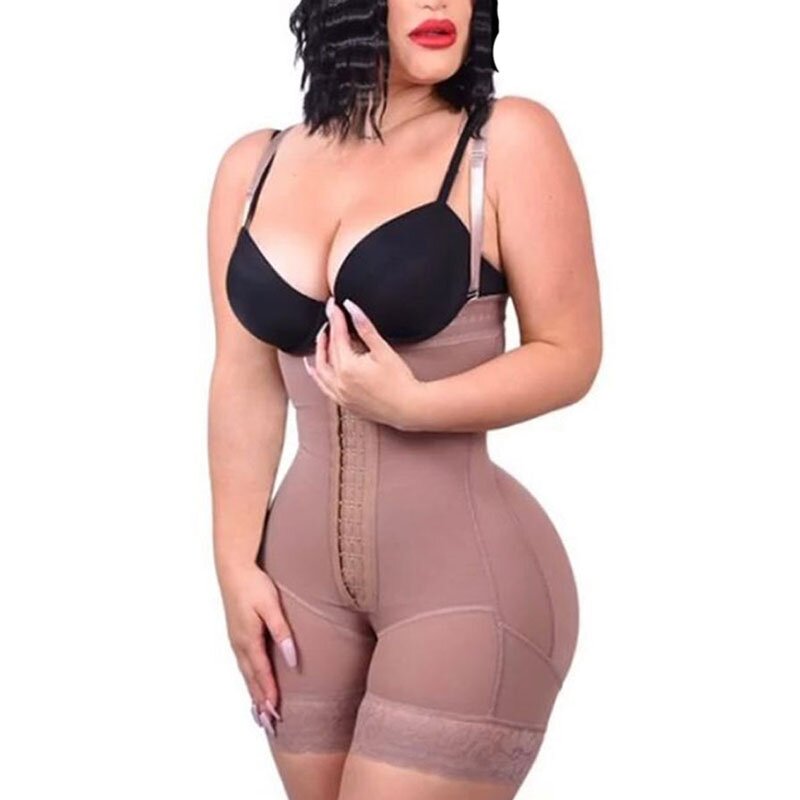 Zipper Crotch Fajas Shapewear - Manufacturer - Tummy Control Butt Lifter Thigh Slimmer Plus Size