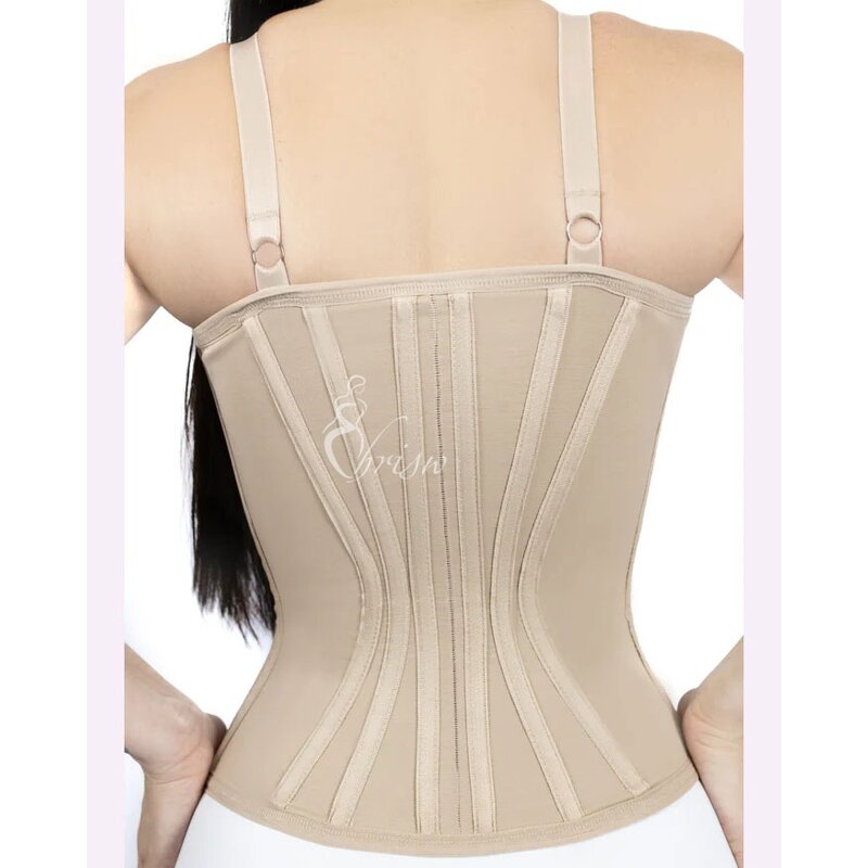 18 Steel Fin Waist Corset - Manufacturer - High Waist Adjustable Compression Belly Stomach Panty