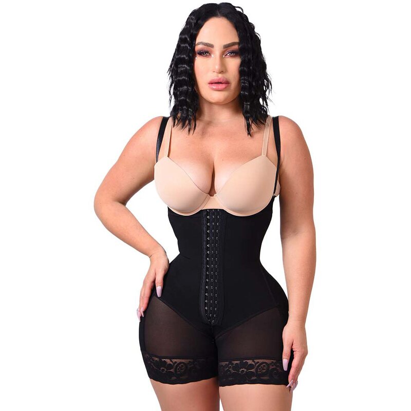 Zipper Crotch Shapewear - Manufacturer - Tummy Control Butt Lifter Thigh Slimmer Fajas Plus Size