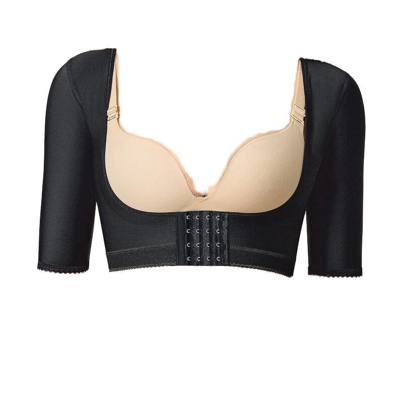 Arm Liposuction Compression Top - Manufacturer - One Size Custom Logo Embroidered Silk Knitted