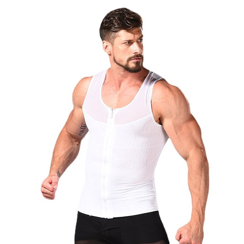Men Compression Tank Top - Manufacturer - Gynecomastia Slimming Body Shaper Waist Trainer Chest