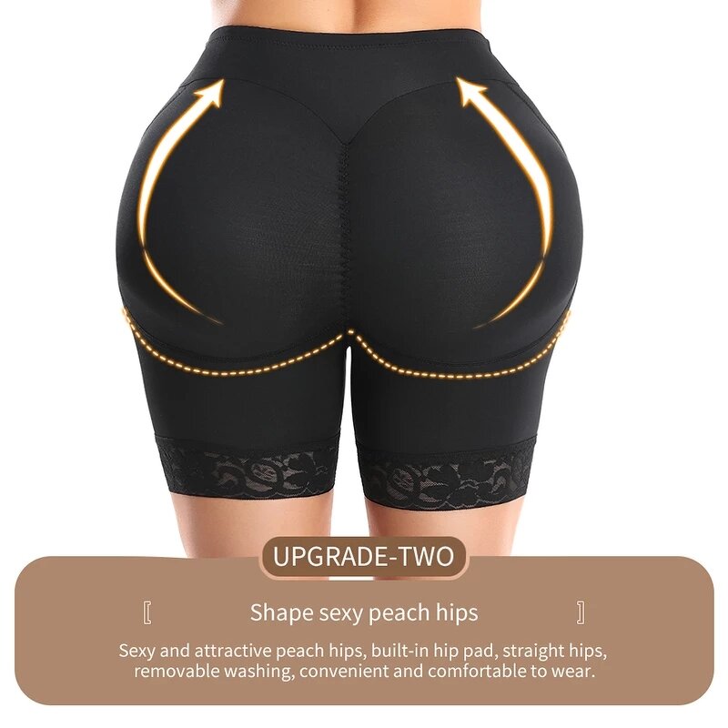 Upgraded Hip Enhancer Panties - Manufacturer - Extra Large Pads Butt Lifting Booty Bigger Knit