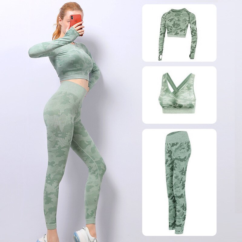 Seamless Yoga Active Wear Set - Manufacturer - Ropa De Deportiva Mujer Fitness Gym Workout Clothing