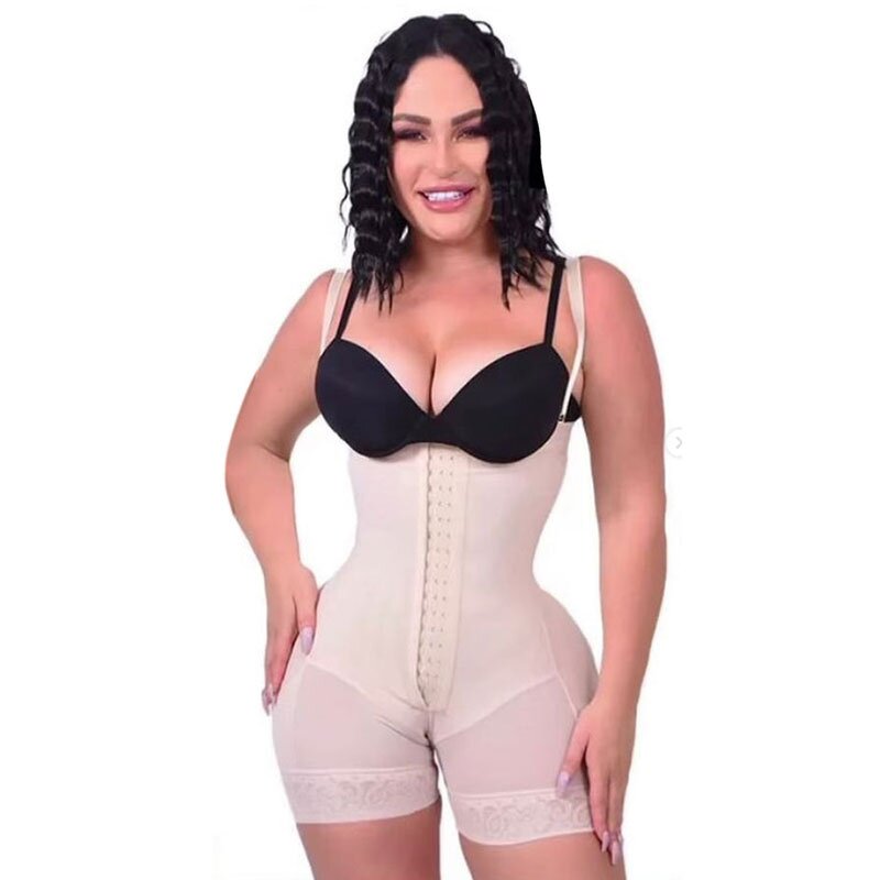 Zipper Crotch Fajas Shapewear - Manufacturer - Tummy Control Butt Lifter Thigh Slimmer Plus Size