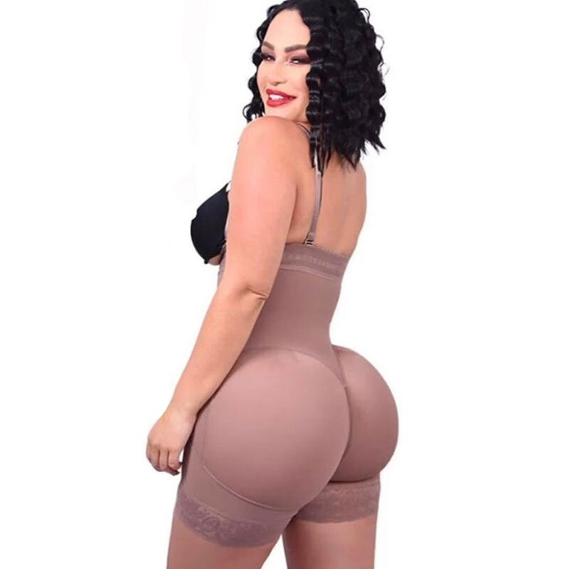 Zipper Crotch Fajas Shapewear - Manufacturer - Tummy Control Butt Lifter Thigh Slimmer Plus Size