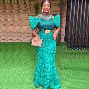 Turkey African Sequin Gown - Manufacturer - Plus Size Elegant Wedding Party Long Ankara Dress