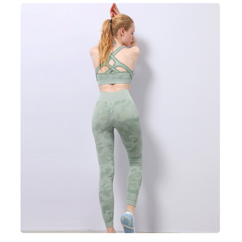 Seamless Yoga Active Wear Set - Manufacturer - Ropa De Deportiva Mujer Fitness Gym Workout Clothing