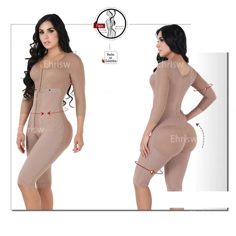 FAJAS 3060 Colombiana - Manufacturer - 100% Full Body Double Compression Adjustable Straps
