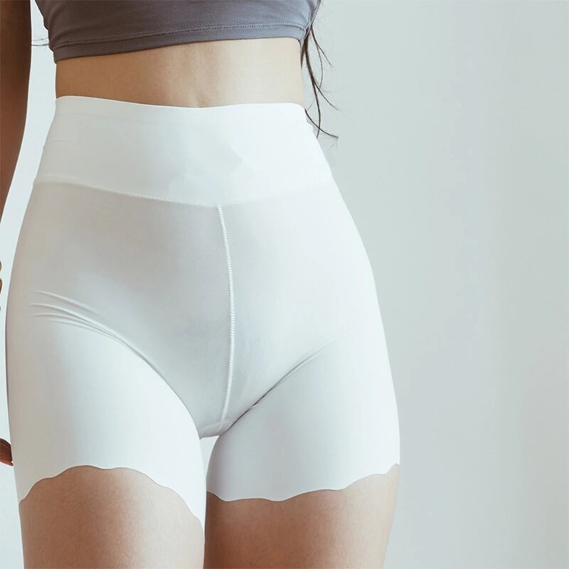 Ice Silk Safety Shorts - Manufacturer - New Summer Thin Plus Size High Elasticity Under Skirt