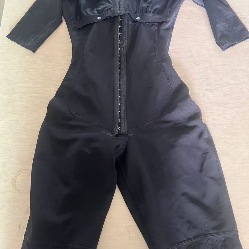 High-Waisted Shapewear Bodysuit - Manufacturer - European American Zipper Abdomen Control Hip Lift