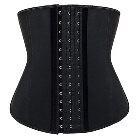 Underbust Latex Waist Trainer - Manufacturer - Sport Girdle Corsets Cincher Hook and Eye Hourglass