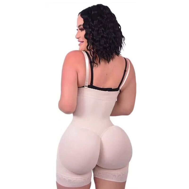 Zipper Crotch Fajas Shapewear - Manufacturer - Tummy Control Butt Lifter Thigh Slimmer Plus Size