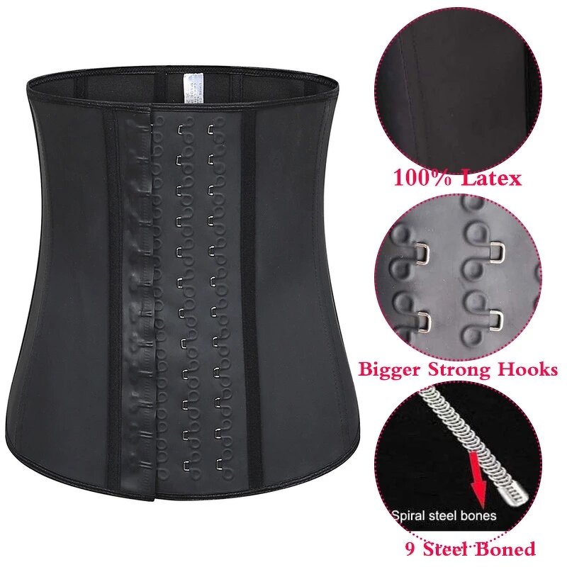 Latex Waist Trainer Cincher - Manufacturer - Slimming Underwear Modeling Strap Shapers Corset