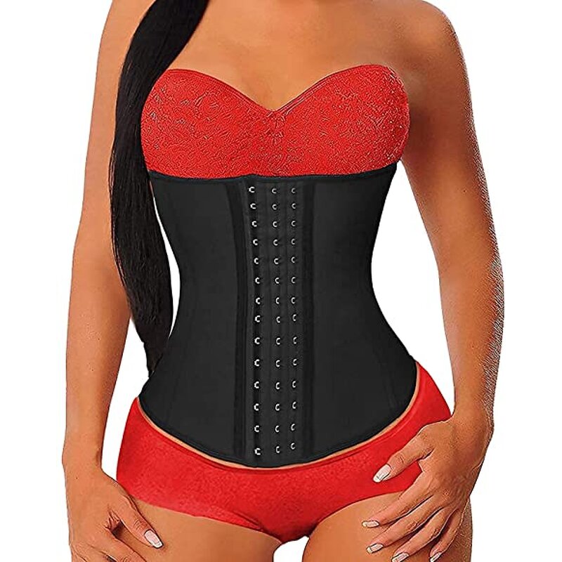 Underbust Latex Waist Trainer - Manufacturer - Sport Girdle Corsets Cincher Hook and Eye Hourglass
