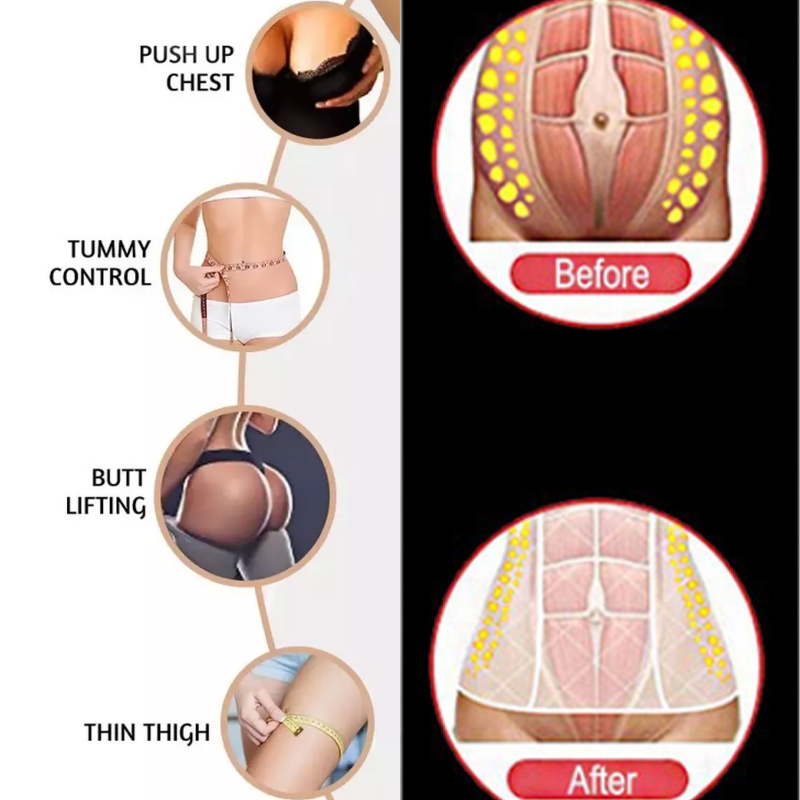 Knee Long Shapewear - Manufacturer - Multicolor Open Chest Postpartum Corset Waist Trainer Panties