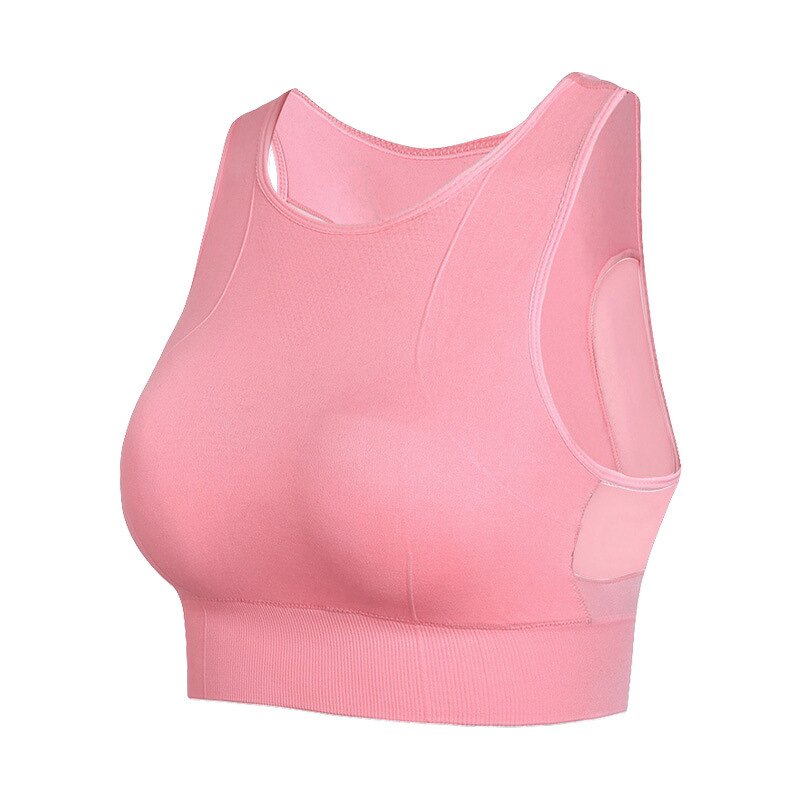 Padded Yoga Crop Top - Manufacturer - Gym Sport Bra Breathable Fitness Running Vest Underwear