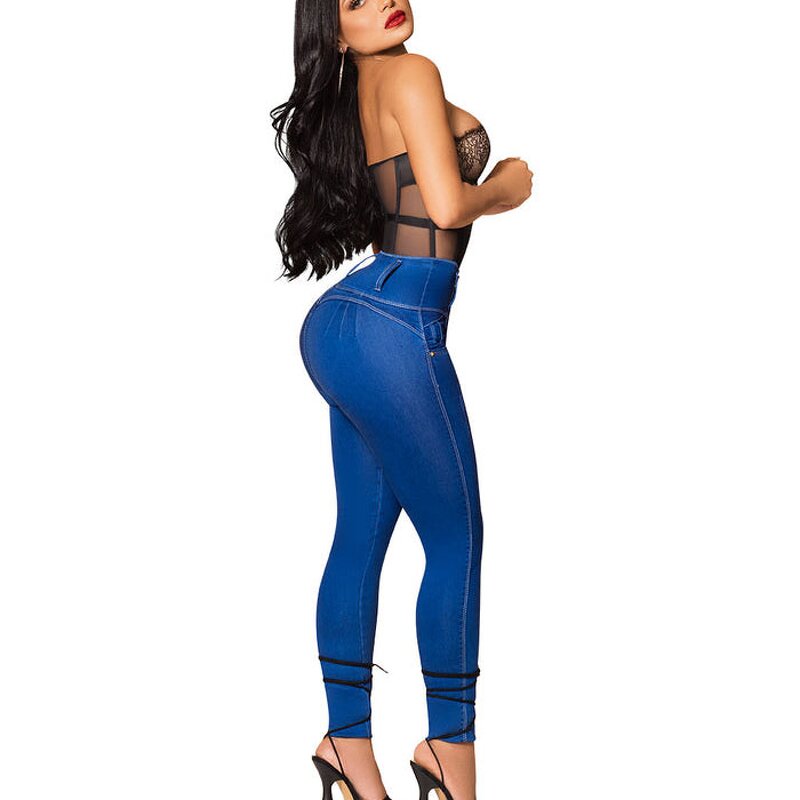 Colombian High Waist Jeans - Manufacturer - Sexy Bottom Good Stretchy Belly Control Japanese Korean