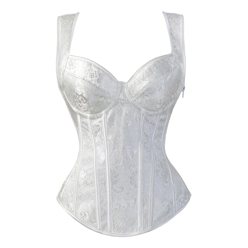 Lace up Overbust Corset - Manufacturer - Sexy Strap Shaper Fashion Shoulder Straps Tank Corset