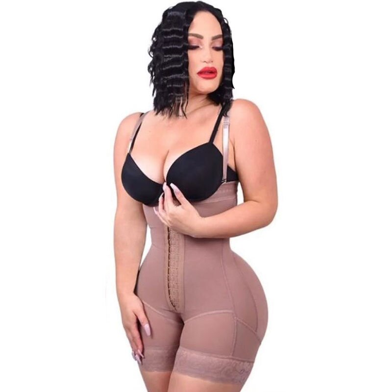 Zipper Crotch Fajas Shapewear - Manufacturer - Tummy Control Butt Lifter Thigh Slimmer Plus Size