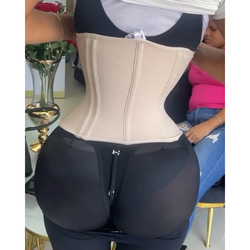 Multi-Layered Shaping Belt - Manufacturer - Full Body Fajas Colombian High Compression Waist Trainer