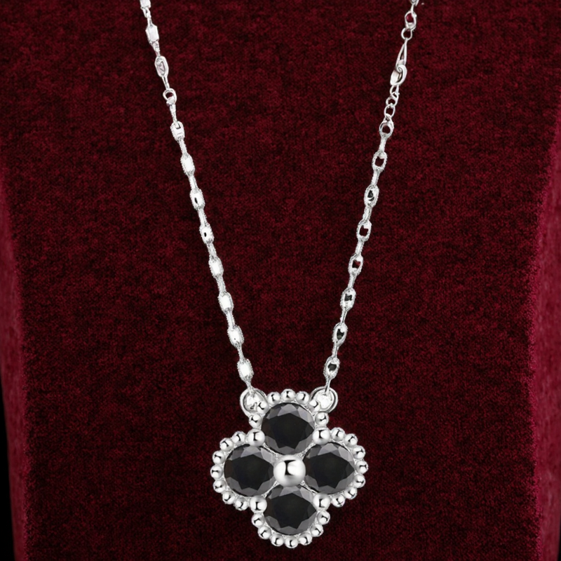 Star Moon Zircon Necklace - Manufacturer - S925 Silver Clavicle Chain Multi-Wear Niche Elegant Gift