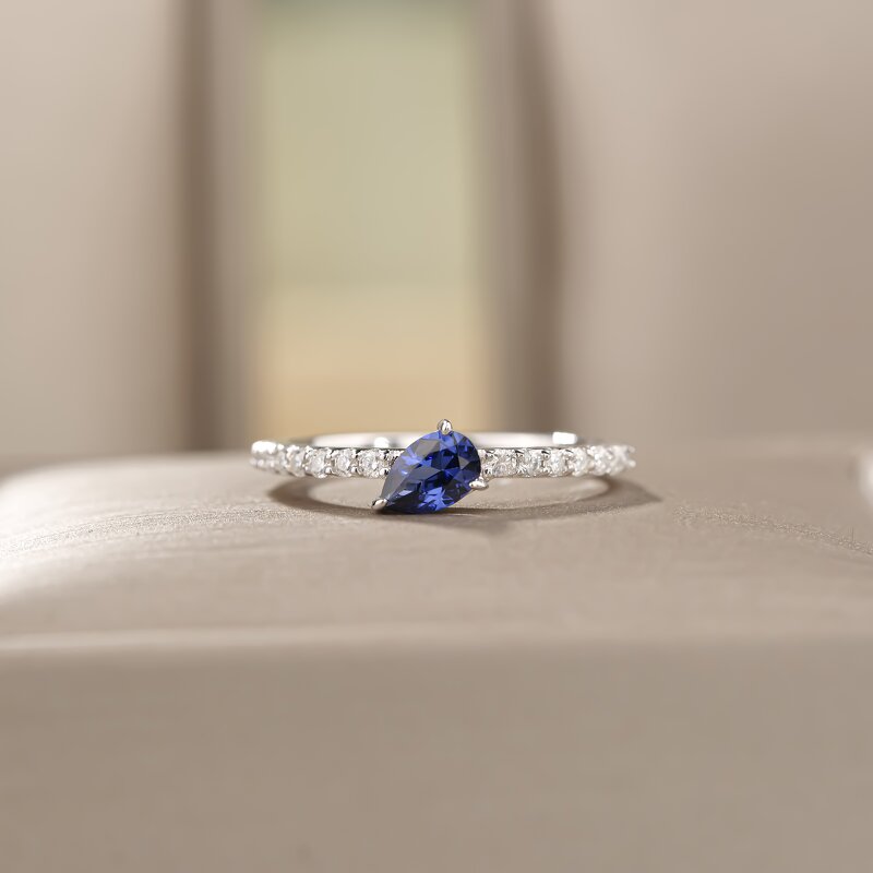 Lab Gemstone Silver Ring - Manufacturer - 18K Gold Plated New Design Men Women Fashion Jewelry Gift