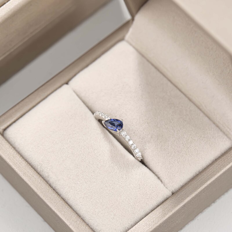 Lab Gemstone Silver Ring - Manufacturer - 18K Gold Plated New Design Men Women Fashion Jewelry Gift