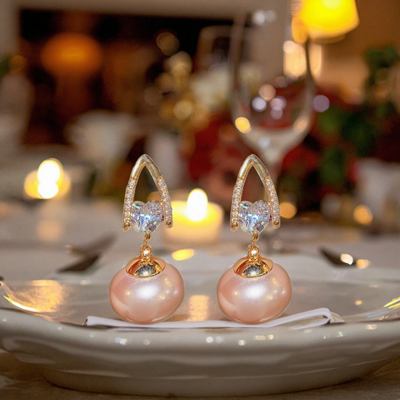 Freshwater Pearl Earrings - Manufacturer - 925 Silver Needle Gold Plated Daily Wear Wholesale Stud