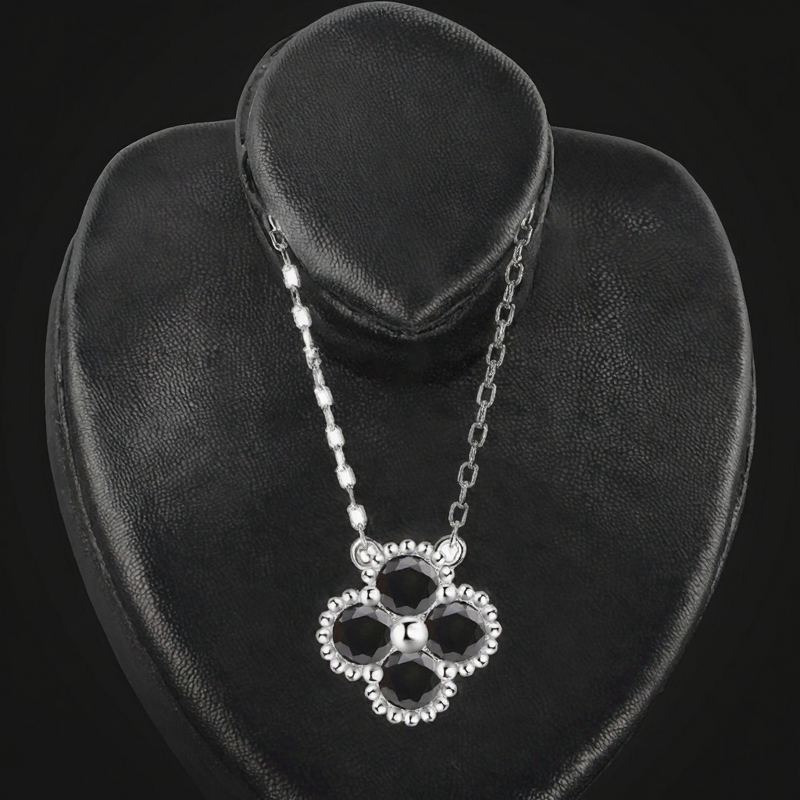 Star Moon Zircon Necklace - Manufacturer - S925 Silver Clavicle Chain Multi-Wear Niche Elegant Gift