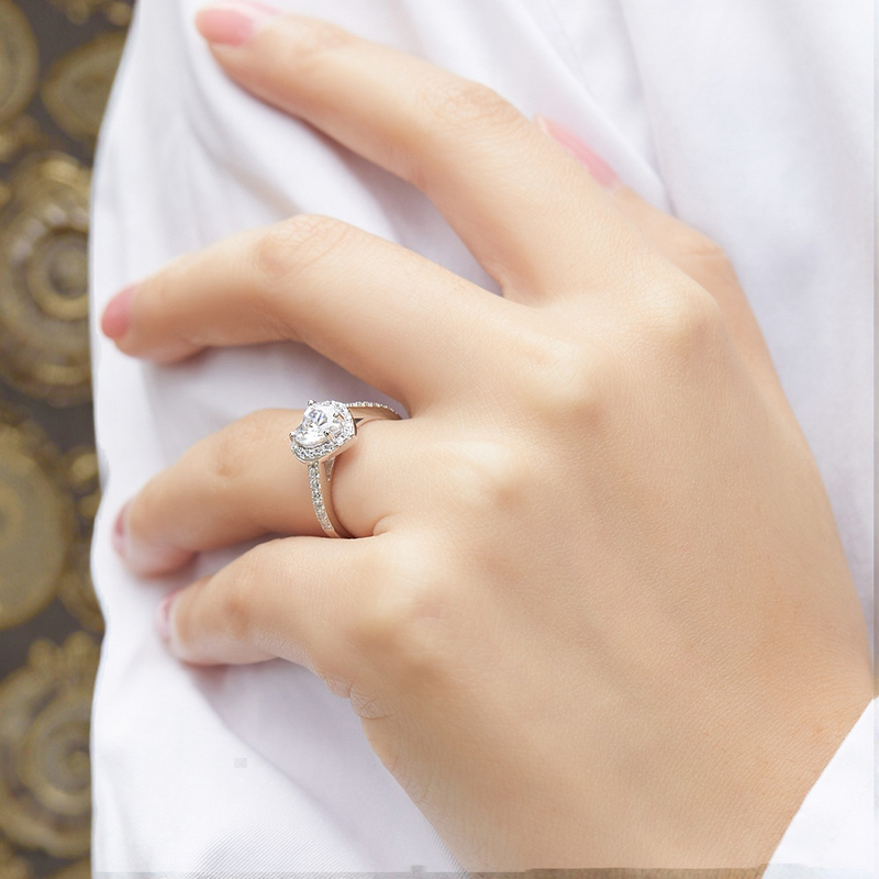 Baguette Moissanite Ring - Manufacturer - GRA Certified 925 Silver Gold Plated Iced Out Hip Hop