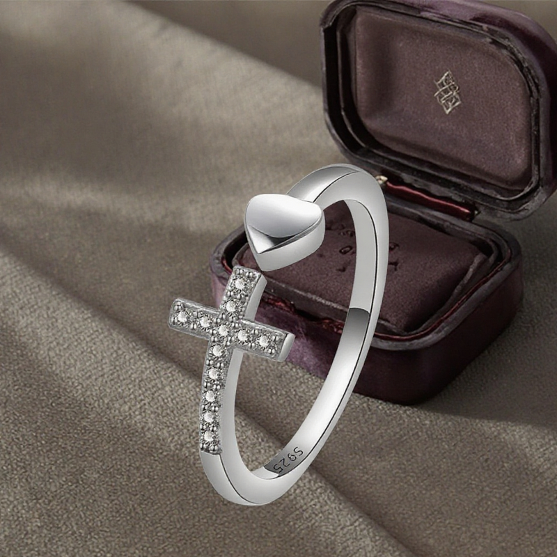 Exaggerated Cross-Border Ring - Manufacturer - European American Niche Stainless Steel Titanium Steel