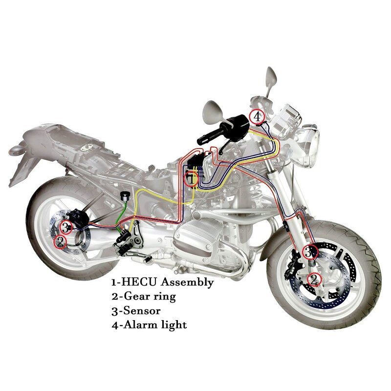 EBike ABS System - Manufacturer - Depcon Hot Sale Single Double Channel Motorcycle Bicycle
