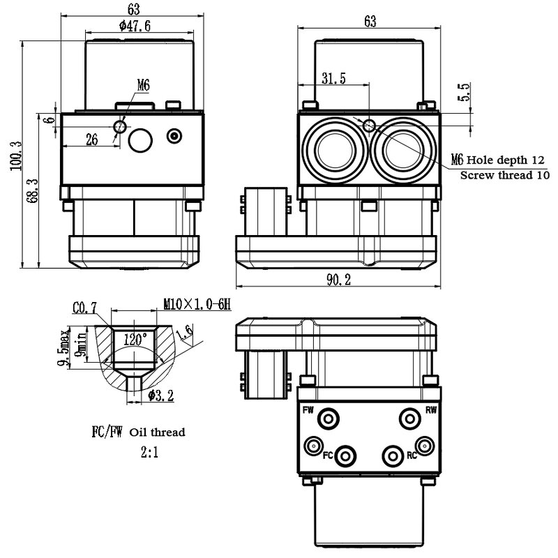 EBike ABS System - Manufacturer - Depcon Hot Sale Single Double Channel Motorcycle Bicycle