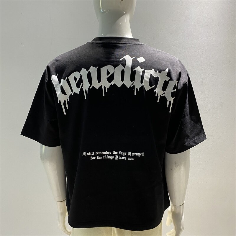 Cropped T-shirt - Manufacturer - TS2414 Heavyweight Boxy Fit Oversized Screen Print Crop Tee