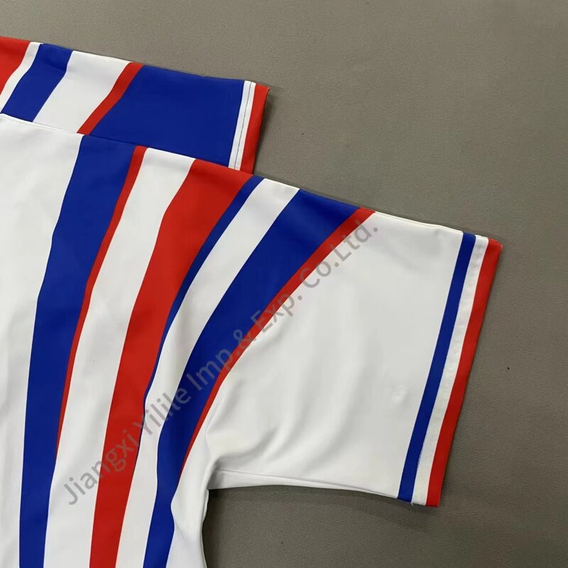 Men's Jersey - Manufacturer - TS2190 Vintage Shinny Soccer Basketball Mesh Boxy Streetwear