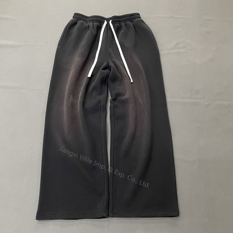 Men's Joggers Pants - Manufacturer - PT1180 Custom Embroidery Loose Oversize Baggy Sweat Pants