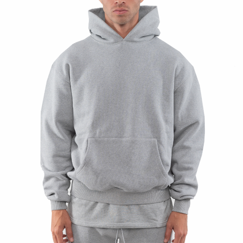 Men's Pullover Hoodie - Manufacturer - HD1284 100% Cotton Heavyweight Puff Print Oversize Custom