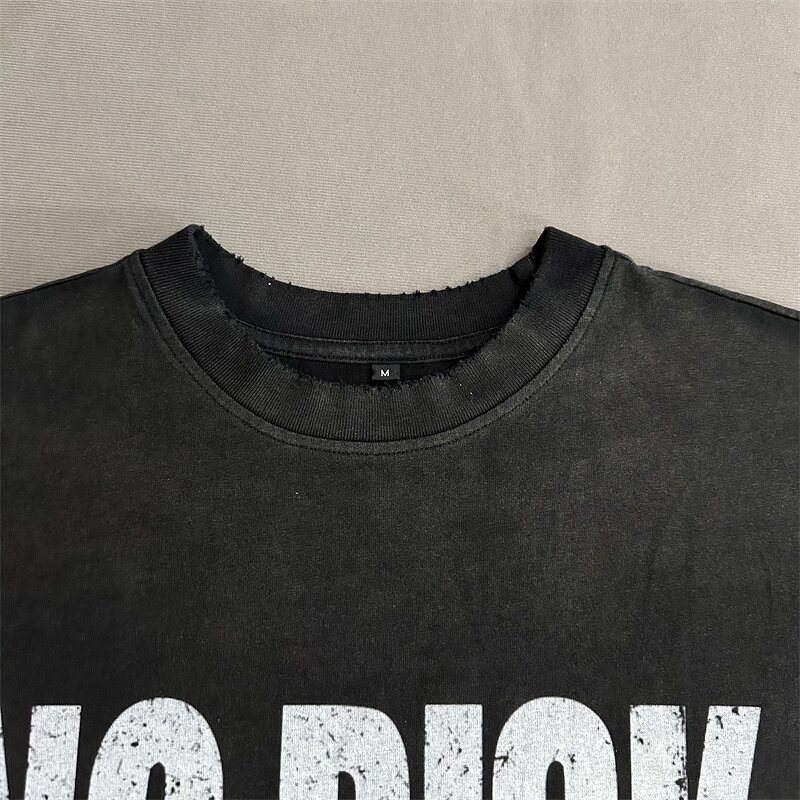 Unisex T Shirt - Manufacturer - TS1888 Heavyweight Cotton Sunfaded Washed DTG Print Oversized