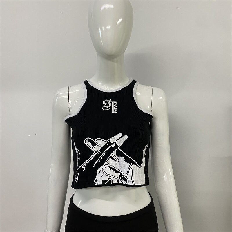 Women's Sports Bra - Manufacturer - TK1029 Cross Back Halter Yoga High Impact Backless Design