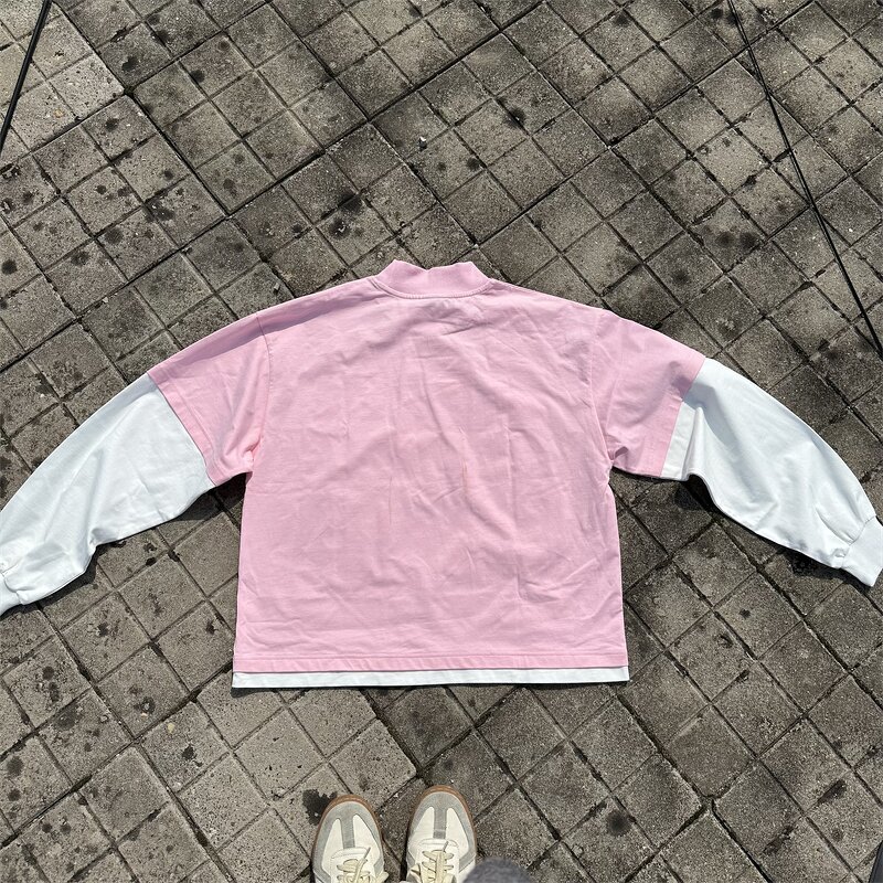 Unisex Long Sleeve Tee - Manufacturer - TS1889 Cotton Double-Layer Quick Dry DTG Print Woven