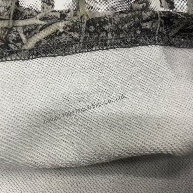 Men's Long Sleeve Tshirt - Manufacturer - TS2696 Waffle Hip Hop Double Layer Oversized Graphic Print