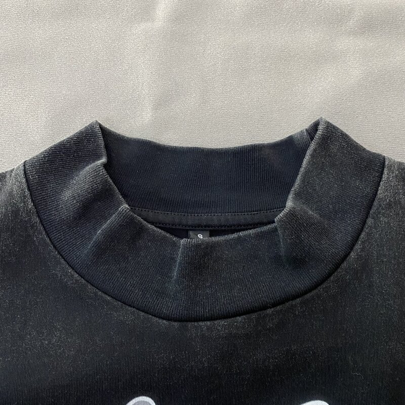 Men's Long Sleeve T-shirts - Manufacturer - TS2202 250GSM Cotton Double Layer Boxy DTG Graphic