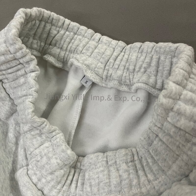 Men's Sweatpants - Manufacturer - PT687 100% Cotton 310g Wide Leg Drawstring Plus Size Custom