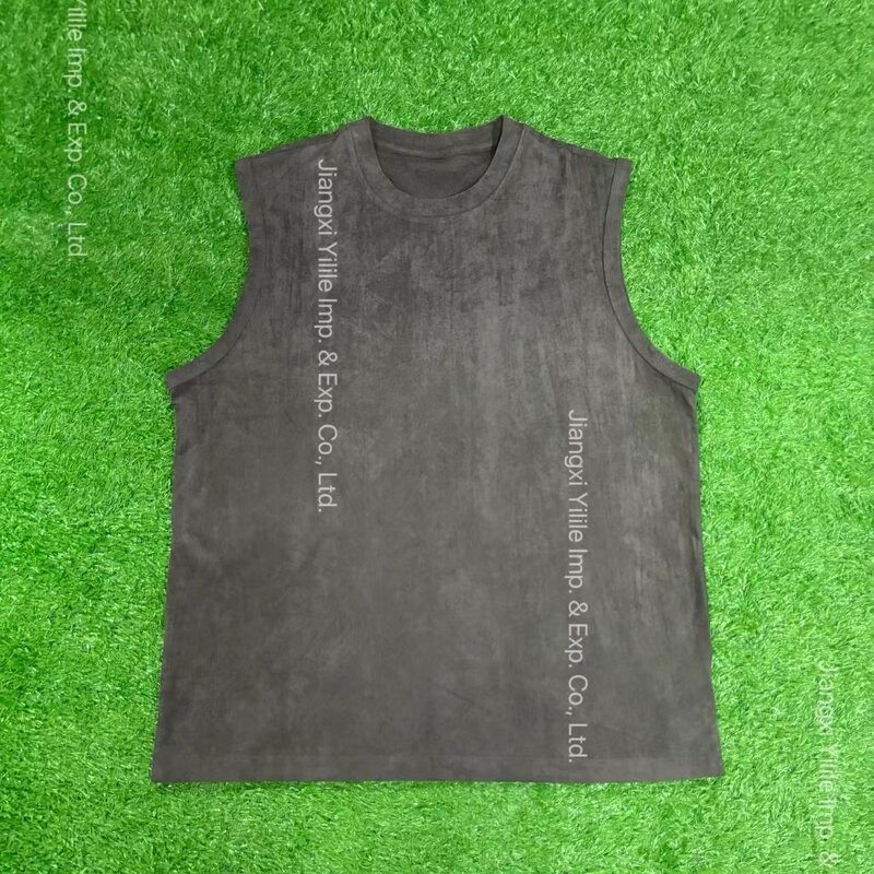Men's Sport Tank Tops - Manufacturer - TK401 Fitness Customized Logo Quick Dry Sleeveless