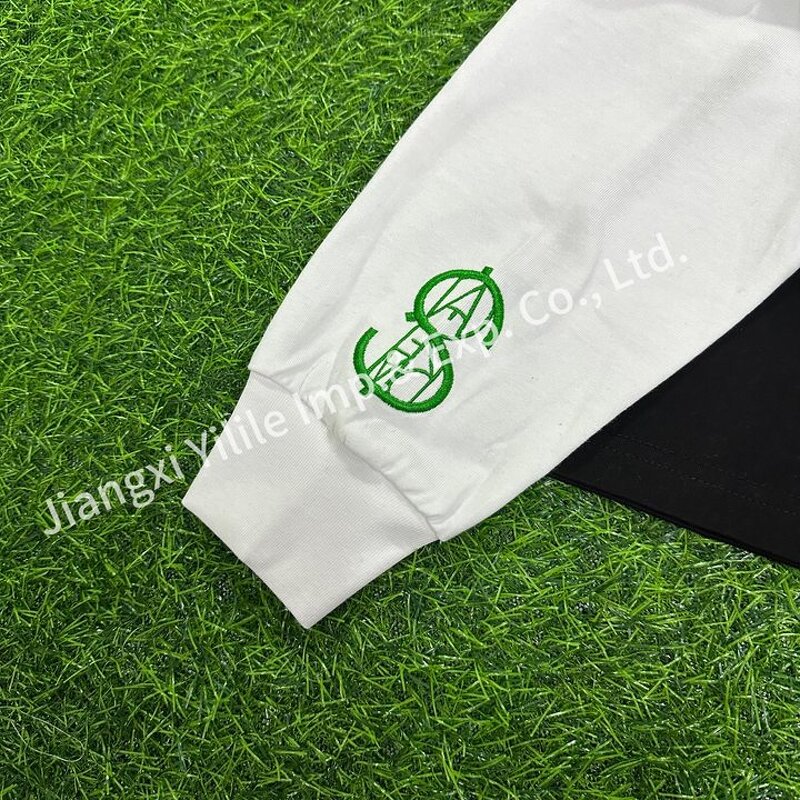 Men's Longsleeve Shirt - Manufacturer - TS2233 100% Cotton O-Neck DTG Print Embroidered Custom