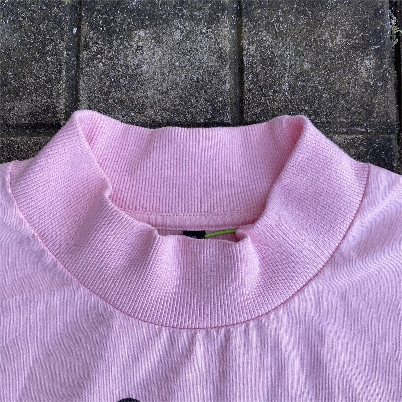 Men's T-Shirts - Manufacturer - TS2425 Heavy Cotton Acid Wash Vintage Double Layer Graphic Print