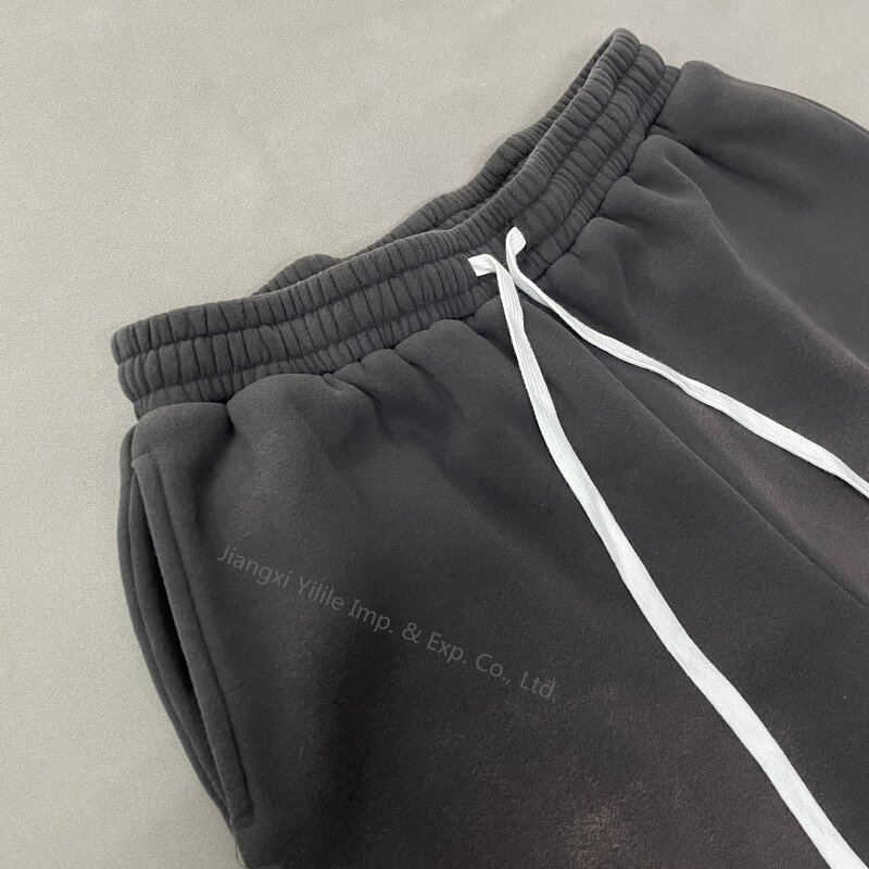 Men's Joggers Pants - Manufacturer - PT1180 Custom Embroidery Loose Oversize Baggy Sweat Pants