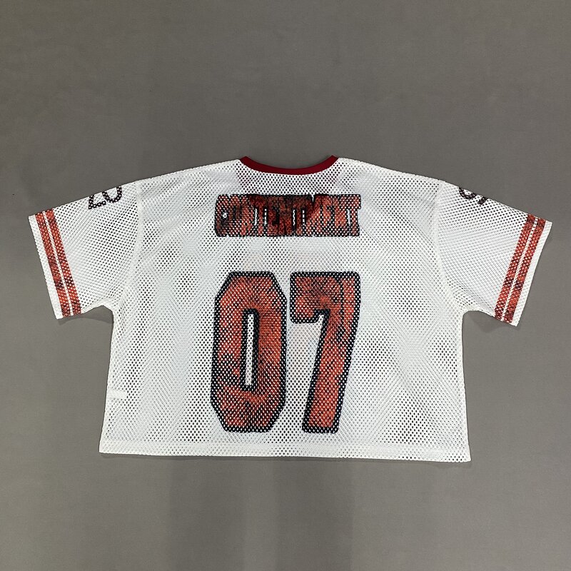 Men's T-shirt - Manufacturer - TS2220 Oversized Mesh Sport Jersey Cropped Boxy Custom Print